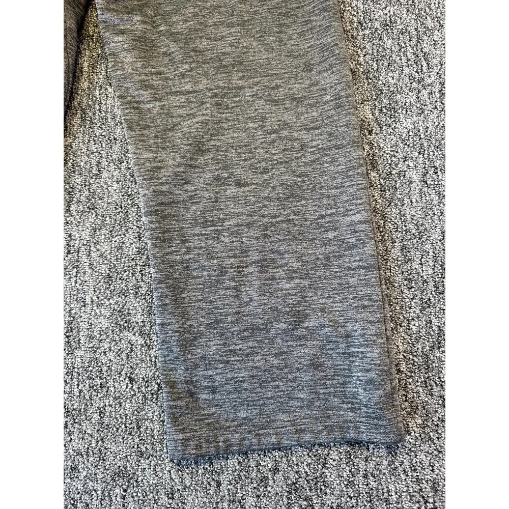 Adidas Climawarm Sweatpants Mens Small Heather Gray Logo Fleece Lined Athletic